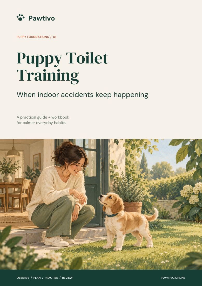 Puppy Toilet Training actual PDF cover